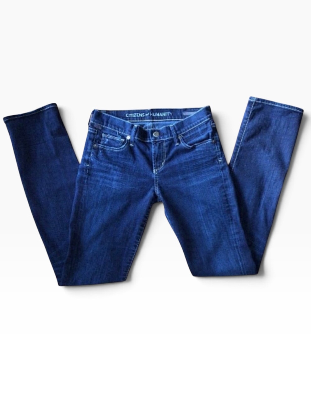 CITIZEN of Humanity dark blue Ava style COH low rise straight legs jeans size 26